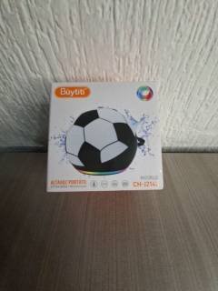 Bocina Bluetooth CH-J2142 Diseño Balón de Fútbol