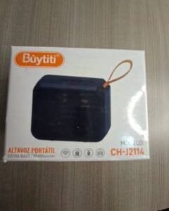 Bocina Bluetooth CH J2114 - Negro
