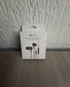 Audífonos Alámbricos 3.5mm Deep Bass (Negro)