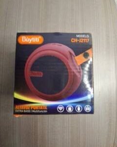 Bocina Bluetooth CH J2117 - Rojo