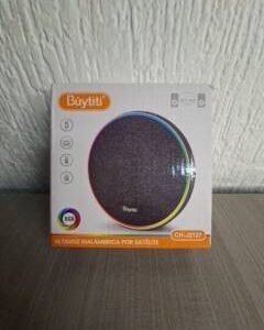 Bocina Bluetooth CH-J2127 con Luces RGB (Negro)