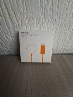 Cargador Magnético para Apple Watch a USB-C (Naranja)