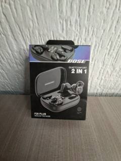 Audífonos Bluetooth Tipo Bose 2 en 1 - Negro
