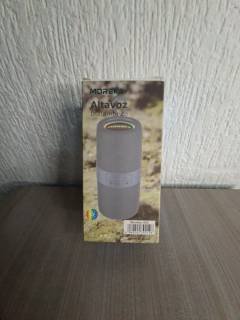 Bocina Bluetooth Moreka Cilíndrica (Gris)